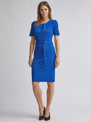Modré púzdrové šaty Dorothy Perkins