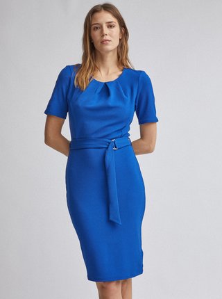 Modré púzdrové šaty Dorothy Perkins