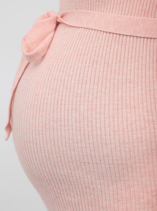 Rúžový tehotenský sveter Mama.licious New Eva