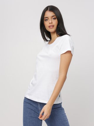 Biele dámske basic tričko ZOOT Dana