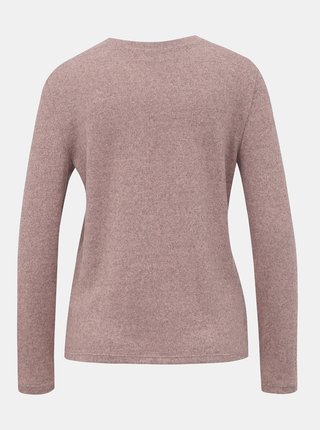Rúžový basic sveter Jacqueline de Yong Choice