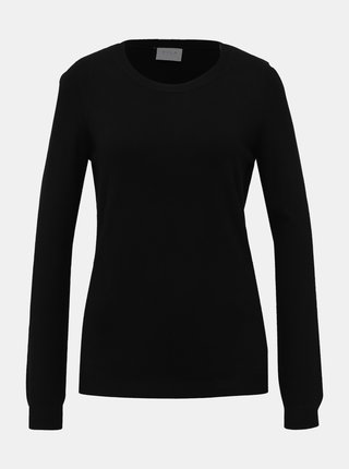 Čierny basic sveter VILA Bolonia