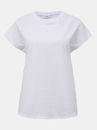 Biele basic tričko Jacqueline de Yong Lennie