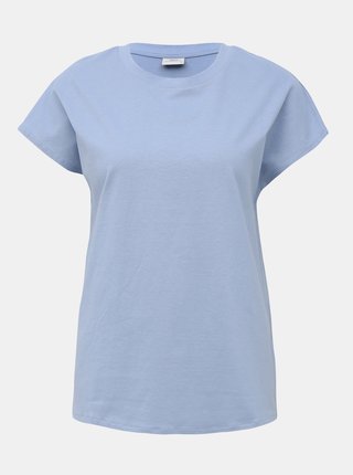 Svetlomodré basic tričko Jacqueline de Yong Lennie