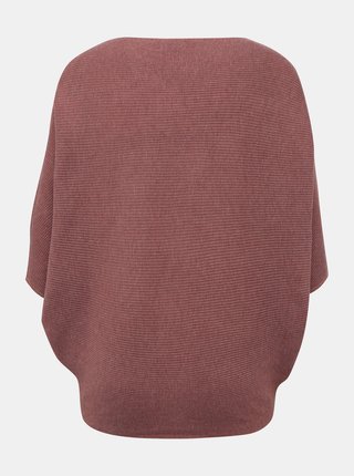 Staroružový dámsky rebrovaný sveter JDY New Behave