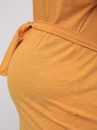 Horčicové tehotenské tričko Mama.licious Anthea