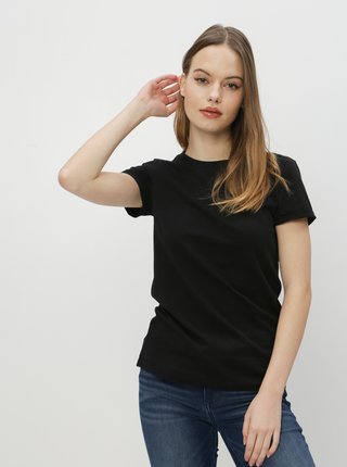 Čierne dámske basic tričko ZOOT Camu