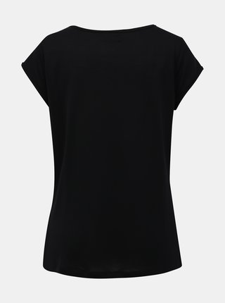 Čierne basic tričko VILA Coop