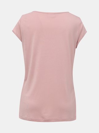 Ružové basic tričko VILA Coop