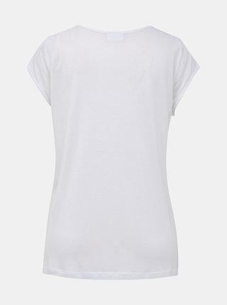 Biele basic tričko VILA Coop