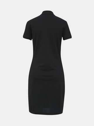 Čierne basic šaty Lacoste