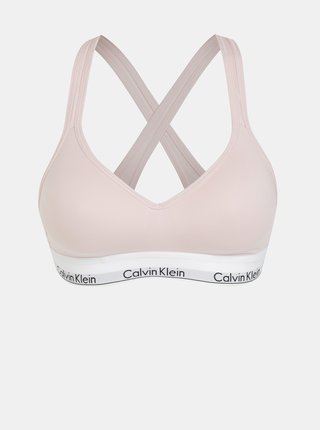 Svetloružová športová podprsenka Calvin Klein Underwear