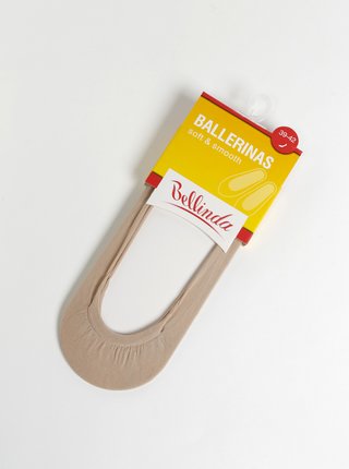 Balerínkové ponožky BALLERINAS - Balerínkové ťapky - amber