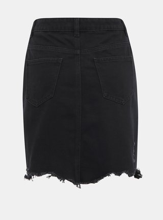 Čierna rifľová sukňa Noisy May Mila