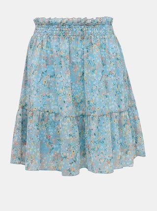 Modrá kvetovaná sukňa TALLY WEiJL