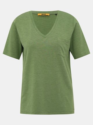 Zelené dámske basic tričko ZOOT Baseline Bianca