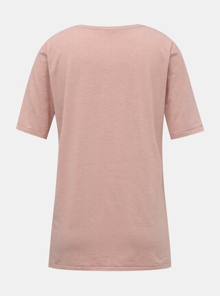 Rúžové dámske basic tričko ZOOT Baseline Bianca