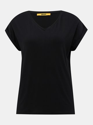 Čierne dámske basic tričko ZOOT Baseline Adriana