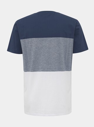 Bielo-modré pánske tričko ZOOT James