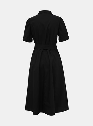 Čierne košeľové šaty VILA Nyala