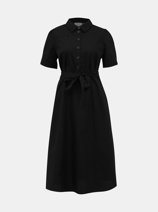 Čierne košeľové šaty VILA Nyala