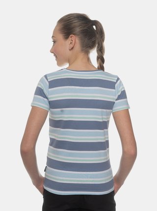 Modré dievčenské pruhované tričko SAM 73