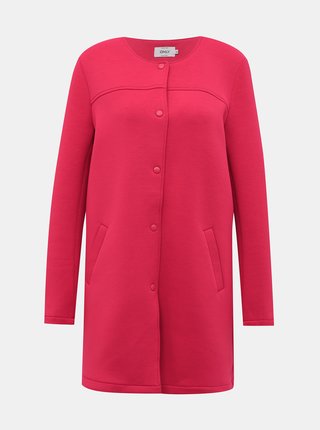 Ružový ľahký kabát ONLY Donna