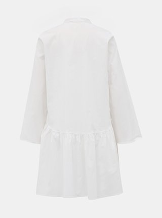Bílé košilové šaty ONLY Ditte