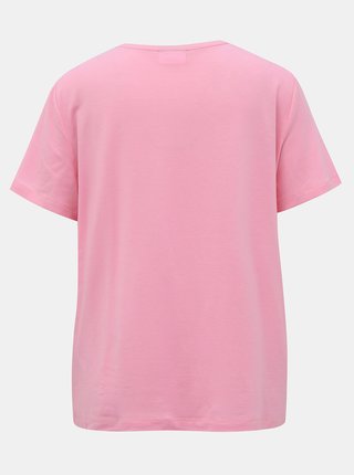 Ružové basic tričko VERO MODA Ava
