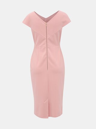 Ružové púzdrové šaty Dorothy Perkins