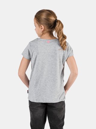 Svetlošedé dievčenské tričko SAM 73