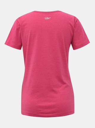 Ružové dámske basic tričko SAM 73