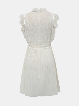 Biele šaty s krajkou Haily´s Letzia