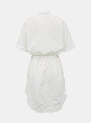 Biele košeľové šaty Alcott