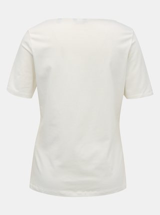 Biele dámske basic tričko GANT