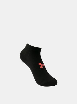 Sada šesti párů Čierných dámských ponožek Essential Under Armour