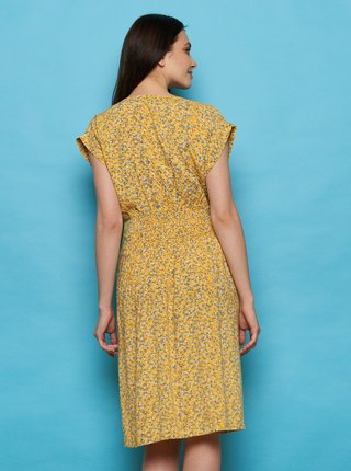 Žlté kvetované šaty Tranquillo Sua