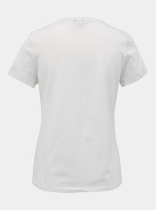 Biele tričko s potlačou M&Co Petite