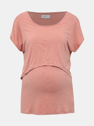 Ružové tehotenské/dojčiace tričko Mama.licious Jumping