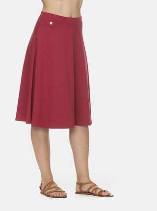Červená sukňa Ragwear Gorra
