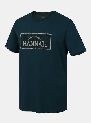 Tmavozelené pánske tričko s potlačou Hannah Waldorf