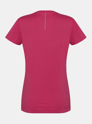 Ružové dámske funkčné tričko s potlačou Hannah Saffi