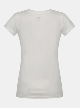 Bílé dámské tričko s potiskem Hannah Talimana
