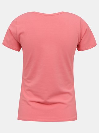 Ružové dámske tričko s potlačou Pepe Jeans Virginia