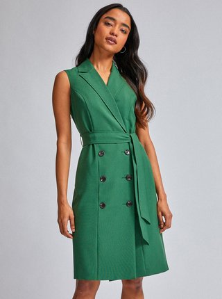 Zelené šaty Dorothy Perkins Petite