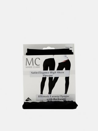 Čierne pančuchové nohavice Marie Claire
