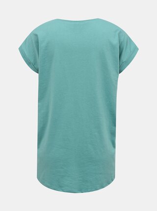 Modré basic tričko VILA