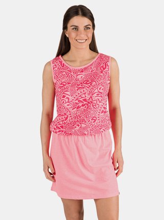 Ružové vzorované šaty SAM 73