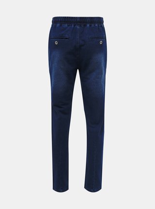 Tmavě modré pánské kalhoty SAM 73 Cormac