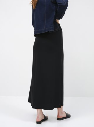 Čierna basic maxi sukňa VILA Dell